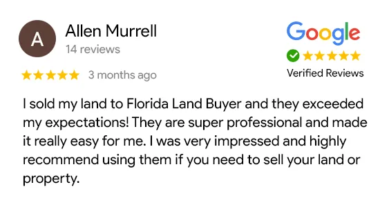 Sell Your Land in Florida